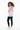 3/4 Back - Mixed-race model, white background