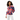 African female model white background - clean design