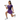 Alppeer-Mauve T-shirt - Flared Skirt Look