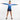 Aqua Flow rash guard paddleboard
