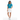 Aqua tee weekend look