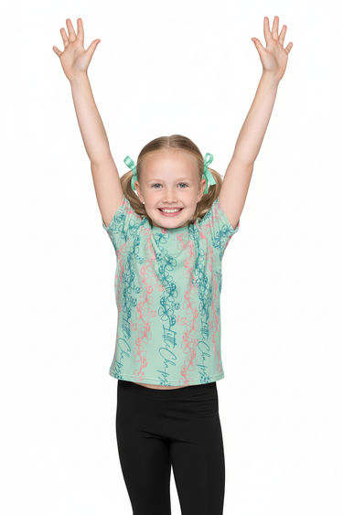 Arms up celebration