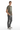 Army Green Tee Grey Jeans Side
