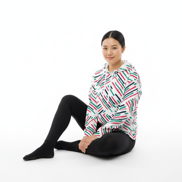 Asian female model - relaxed sitting