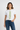 Asian female model white shirt