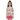 Asian girl in Sandcastle Dreams rash guard on white background