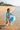 Asian Girl with Beach Ball