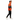 Asian male model in orange windbreaker