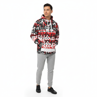 Asian male model in Peniel hoodie
