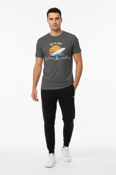 Asphalt T-Shirt with Joggers