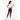 Athleisure look with white cropped tank