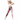 Athleisure look with white sports bra