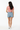 Back - Latina model, denim shorts