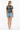 Back - Latina model, denim shorts