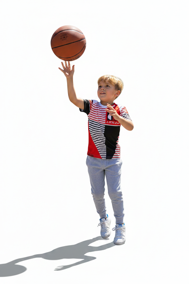 Basketball White Background