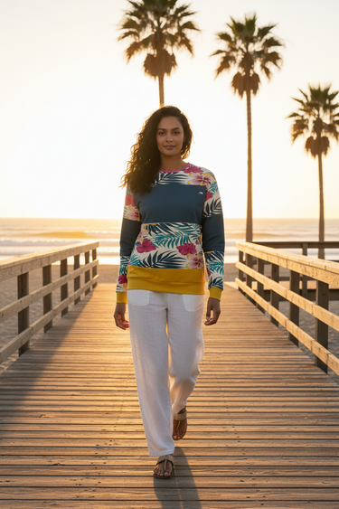 Beach Boardwalk Linen Pants