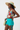Beachwear Turquoise Shorts Side