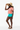 Beachwear Turquoise Shorts Side