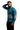 Bearded model with hand behind head