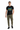 Black ALPPEER tee with olive joggers