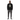 Black eco sweatshirt front