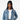 Black female model - black beanie