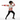 Black female model dancing