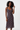 Black female model in dress