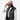 Black female model - pink beanie