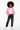 Black girl in bomber jacket