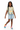 Black girl in denim skirt