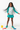 Black girl in swim skirt