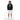 Black hoodie with white shorts