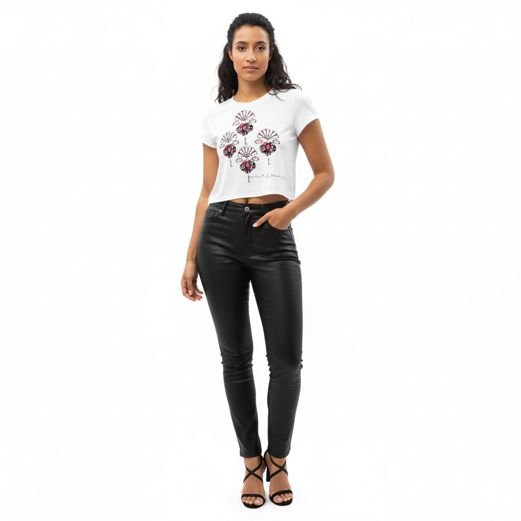 Black Leather Pants & Strappy Sandals
