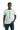 Black male model light blue