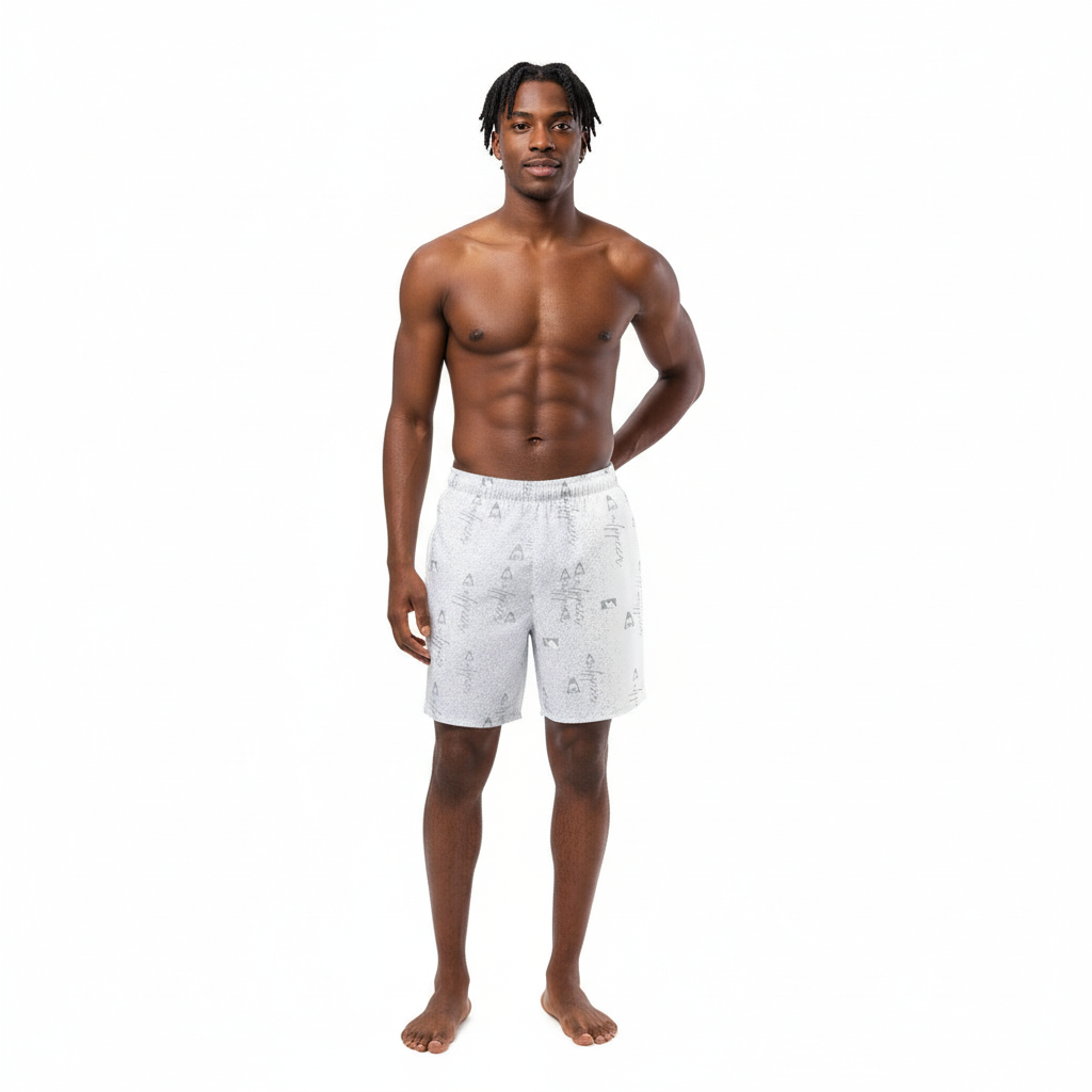 Black Model Casual Beach
