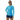 Black model with navy board shorts and sunglasses