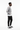 Black Track Pants Side