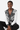 Black woman sitting relaxed
