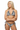 Blonde female model confident