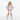Blonde girl in Never Ending Adventures tee on white background