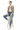 Bomber with Boyfriend Jeans Seated