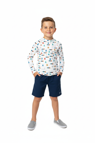 Boy Athletic Casual Look