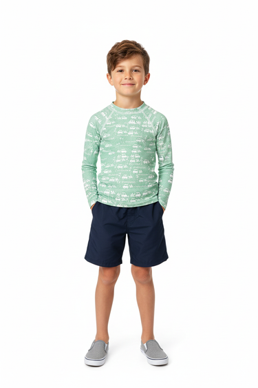 Boy Athletic Casual Look