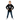 Boy black ocean hoodie hands on hips