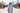 Boy exploring theme park