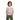 Boy in cargo pants wearing Never Ending Adventures tee on white background