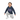 Boy in navy hoodie kneeling