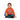 Boy in orange hoodie sitting