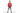 Boy in red sweatshirt hands in pockets